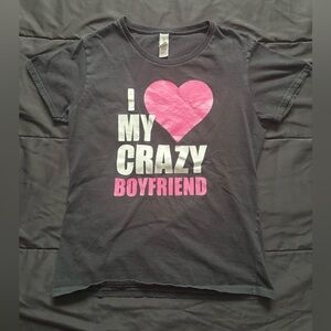 i heart my crazy boyfriend t shirt no brand